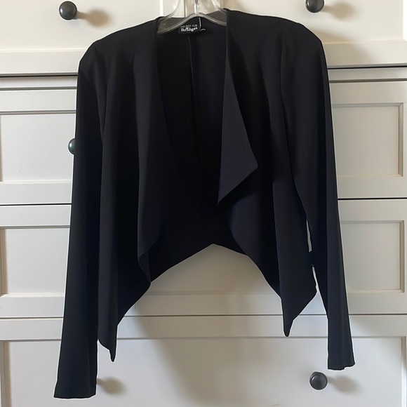 No Rest For Bridget Women’s Black Blazer Top - Picture 1 of 4